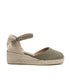 Carol Wedge Espadrille - Olive